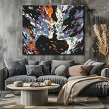 Painting by Numbers Abstract The Kiss