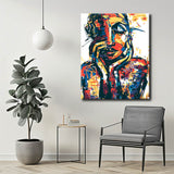 Painting by Numbers Abstract Colors of The Heart