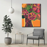 Painting by Numbers Abstract Fruits