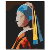 Paint by Numbers Vermeer Woman