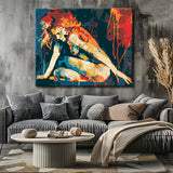 Painting by Numbers Abstract Isolated Embers II