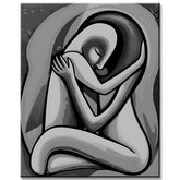 Painting by Numbers Chiaroscuro of Love Art II