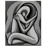 Painting by Numbers Chiaroscuro of Love Art II