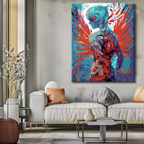 Painting by Numbers Abstract Phoenix Art