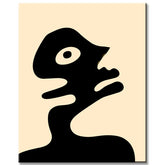 Painting by Numbers Detail Black Portrait