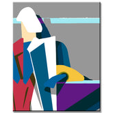 Painting by Numbers Geometry Person I