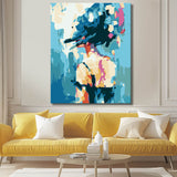 Painting by Numbers Abstract Waiting