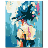 Painting by Numbers Abstract Waiting