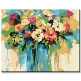 Painting by Numbers Flower Cloud