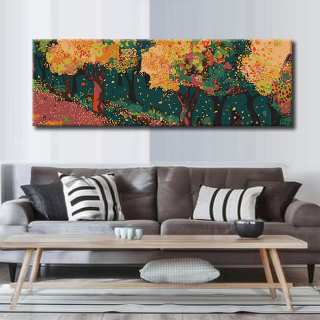 Paint by Numbers Zephyr Tree