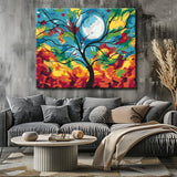 Painting by Numbers Blue Moon Rising