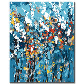 Painting by Numbers Abstract Togetherness I