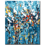 Painting by Numbers Abstract Togetherness I