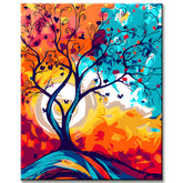 Painting by Numbers Abstract New Beginnings