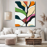 Painting by Numbers Colorful Tree