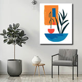 Painting by numbers Fürhling in Mykonos