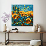 Painting by Numbers Happy Sunflowers