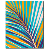 Painting by Numbers Abstract Palm Leaf