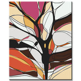 Painting by Numbers Colorful Tree