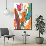 Paint by numbers organic garden