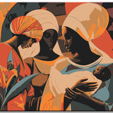Painting by Numbers African Women