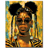 Painting by Numbers Black is King Beyoncé