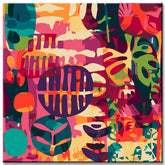 Painting by Numbers African Abstract Art