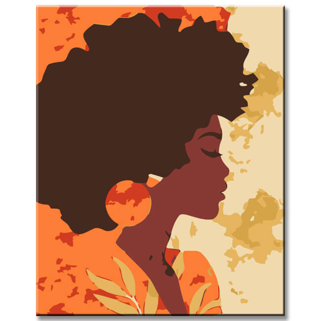 Painting by numbers Tula art