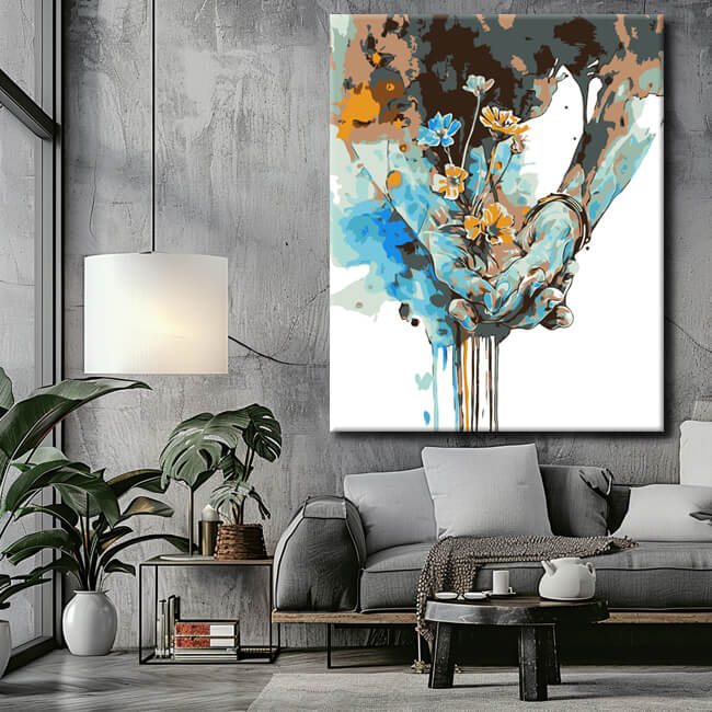 Painting by Numbers Promise Abstract Art