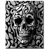 Paint by Numbers Creative Skull Black and White