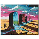 Painting by Numbers Between Nowhere