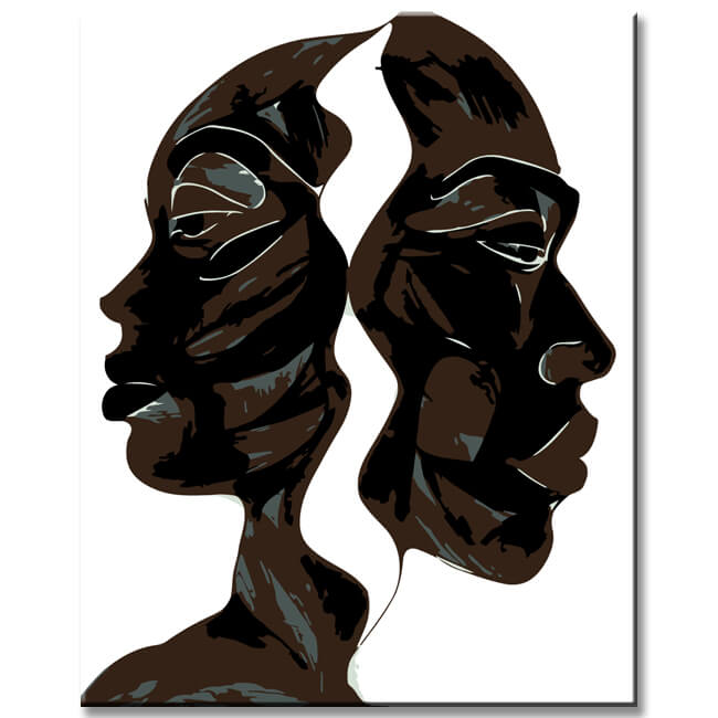 Paint by Numbers Split Decision II