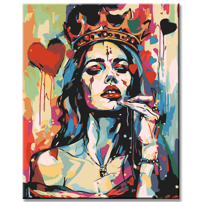 Painting by Numbers Queen of Life
