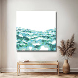 Painting by Numbers Abstract Wide Mountain Landscape