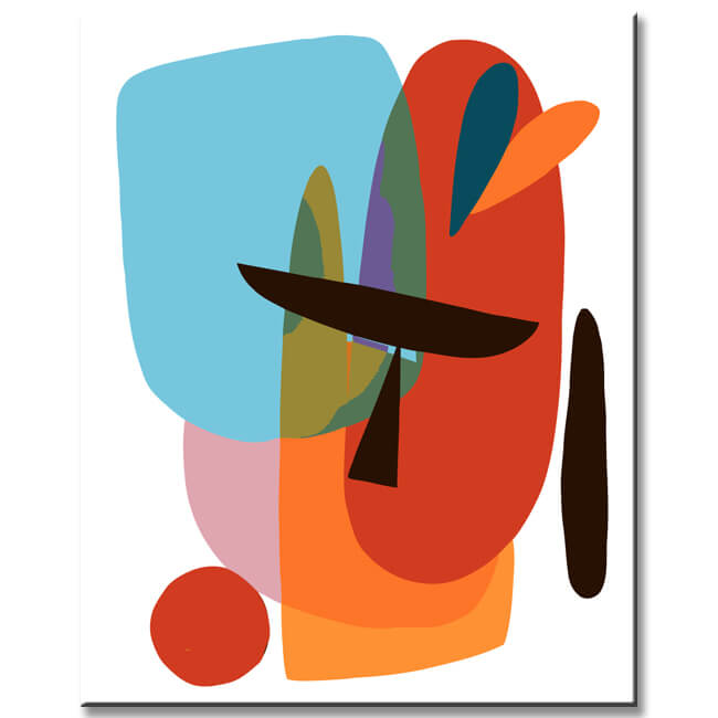 Painting by Numbers Abstract Diadem II