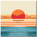 Painting by Numbers Minimalism Sunset II