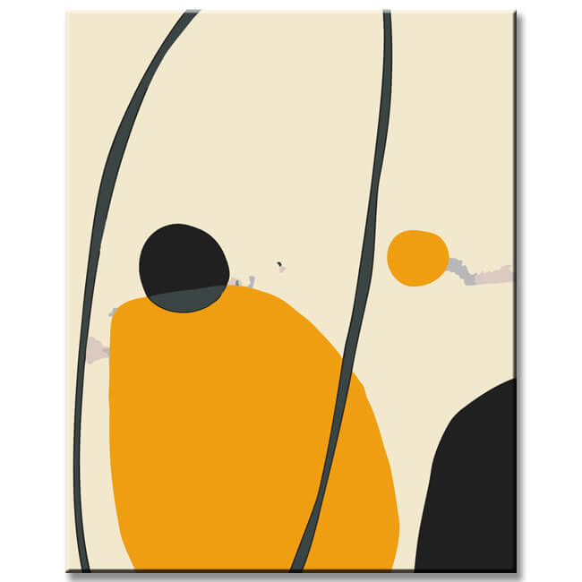 Painting by Numbers Abstract Art Mika III