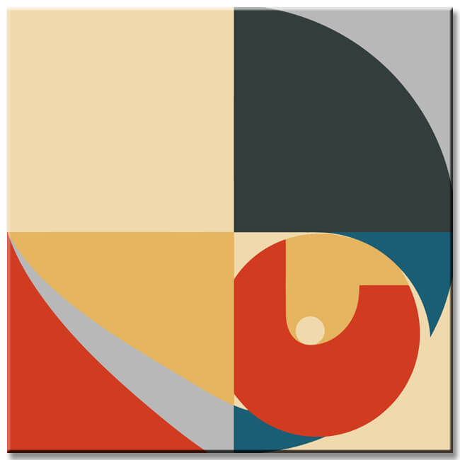 Painting by Numbers Modern Art Shapes II