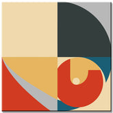 Painting by Numbers Modern Art Shapes II