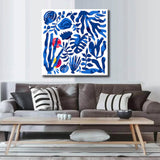 Painting by numbers homage to Matisse I