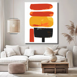 Painting by Numbers Abstract Art Skyline