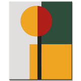 Painting by Numbers Abstract Art Geo Bauhaus