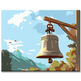 Paint by Numbers Art Church Bell