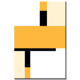 Painting by Numbers Art Minimalism Simple Shapes Square III