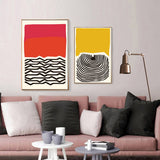 Painting by numbers art minimalism free design