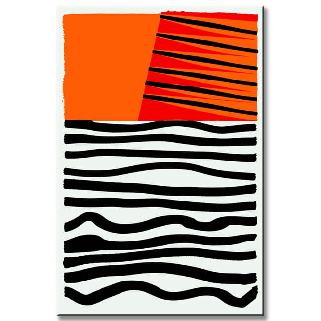 Painting by numbers art minimalism free design