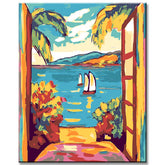 Painting by Numbers Art Sea View