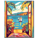 Painting by Numbers Art Sea View