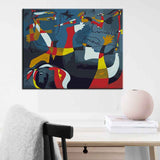 Painting by Numbers Art Surrealism Miro Schwalbe Love