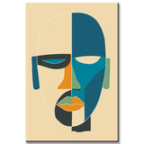 Painting by Numbers Art Geometric Abstract Figures V